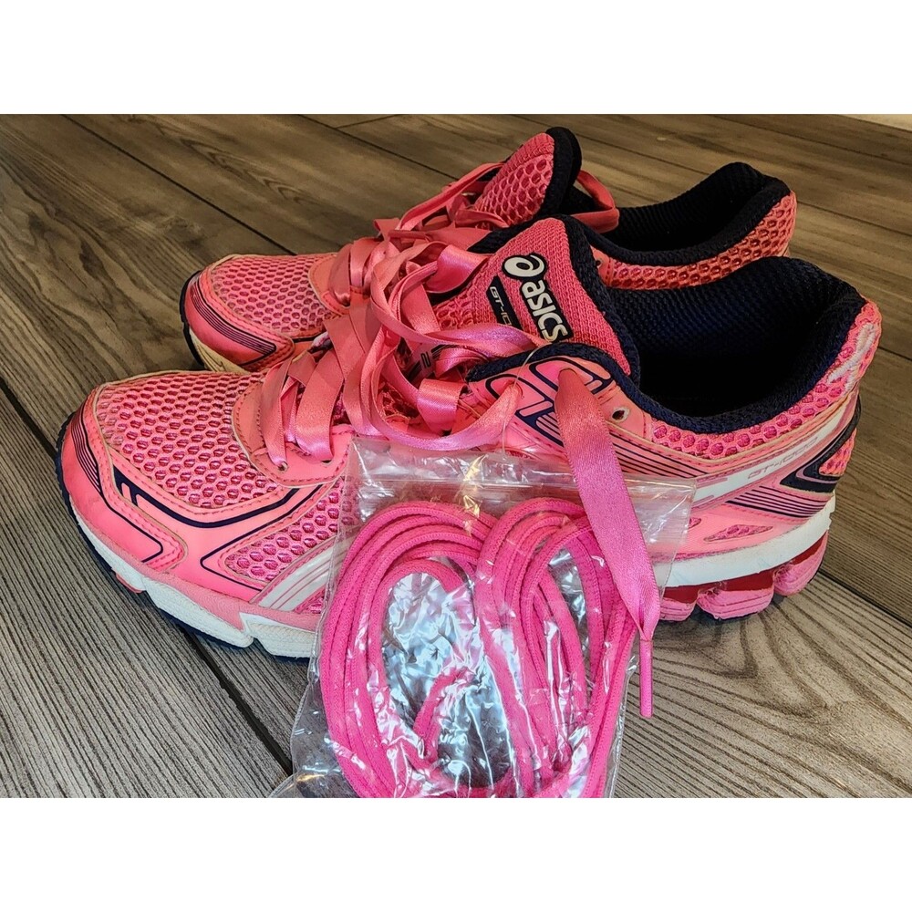 Asics GT-1000 Womens Size 6.5 Breast Cancer Pink Ribbon Gel Cushion Running